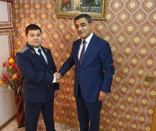 Эльмар Мамедов встретился с украинским прокурором-азербайджанцем  - ФОТО