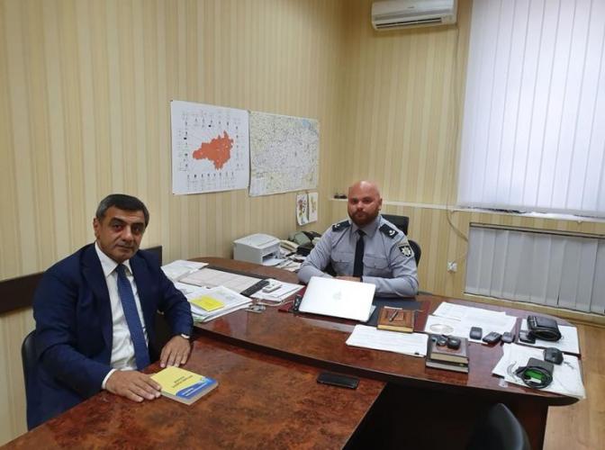 Глава альянса "Азербайджан-Украина" встретился с соотечественниками 
