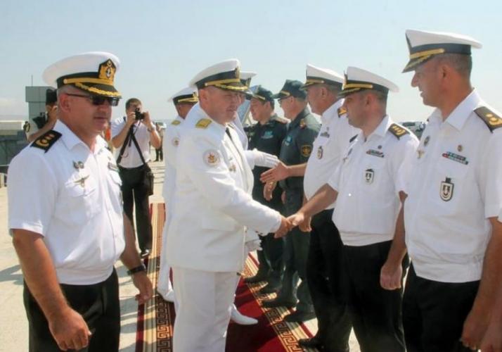 Военные корабли Ирана прибыли в Баку - ВИДЕО