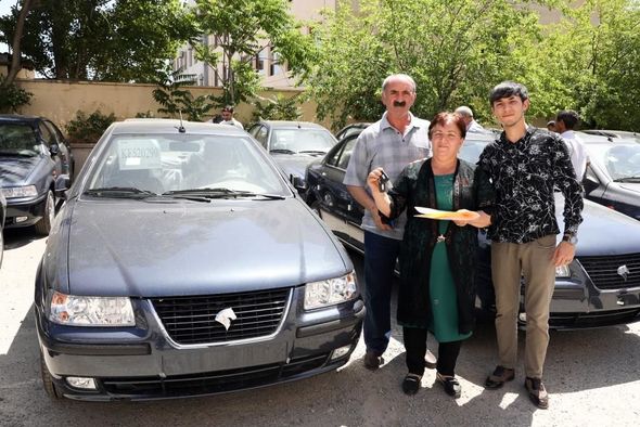 В Азербайджане инвалидам войны подарили автомобили - ФОТО