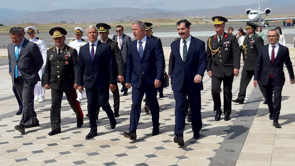 Начался визит Министра национальной обороны Турции в Нахчыван - ФОТО