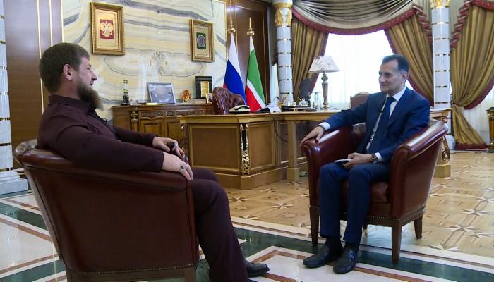 Кадыров дал эксклюзивное интервью РЕАЛ ТВ - ВИДЕО
