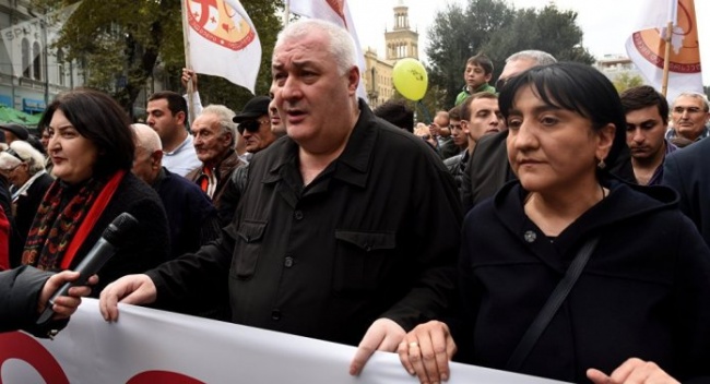 Грузинская оппозиция провела в Тбилиси митинг с требованием военного нейтралитета
