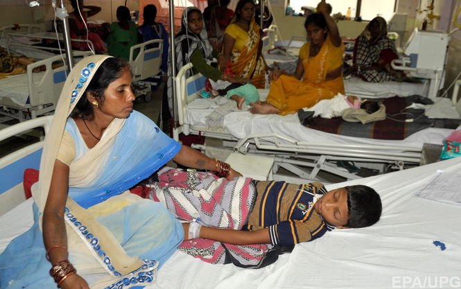 В Индии от острого энцефалита скончались 83 ребенка
