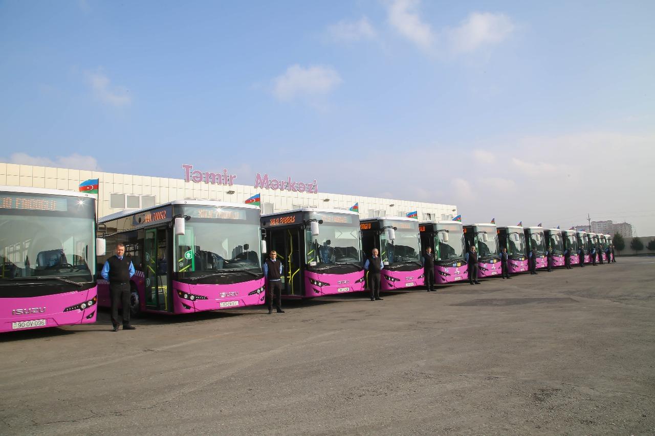 В пригородные линии Баку пустят новейшие автобусы