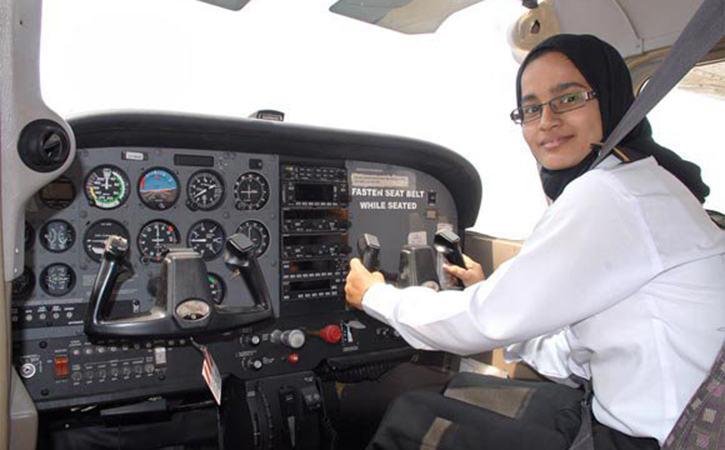 Впервые в истории женщина стала командиром самолета в КСА
