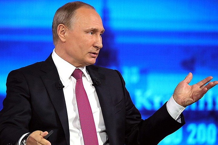 Путин призвал россиян не сердиться за «средние цифры»