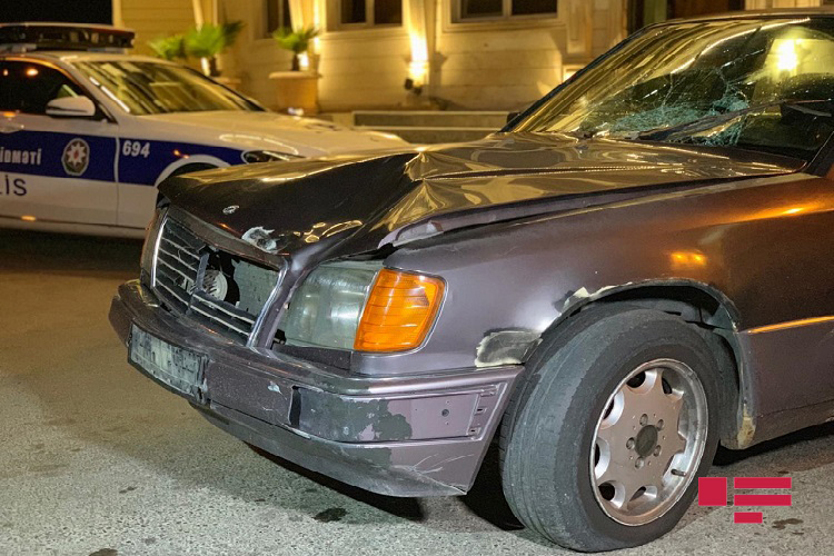  Mercedes насмерть сбил пьяного пешехода - ФОТО