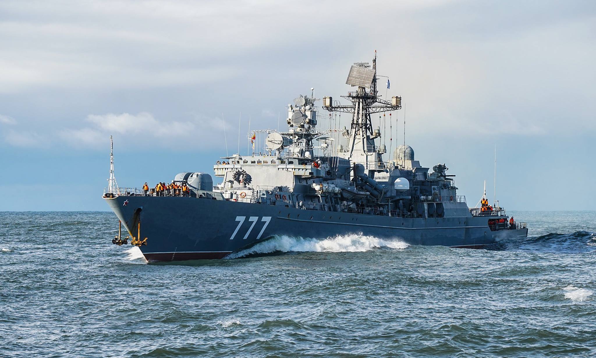 Корабли Каспийской флотилии России проверят на боеготовность