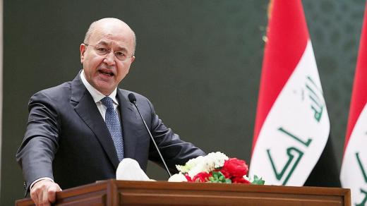 "Ирак не позволит использовать свою территорию для нападения на Иран" - президент Ирака