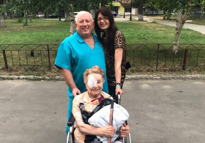 «Закрываю глаза и вижу мой родной Баку» - вдова Национального героя прооперирована в Харькове