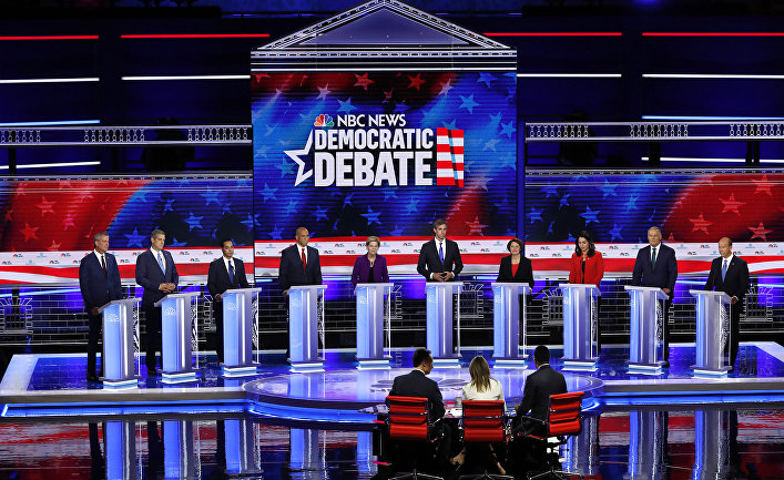 В США дебаты демократов почти догнали по рейтингам финал "Игры престолов"