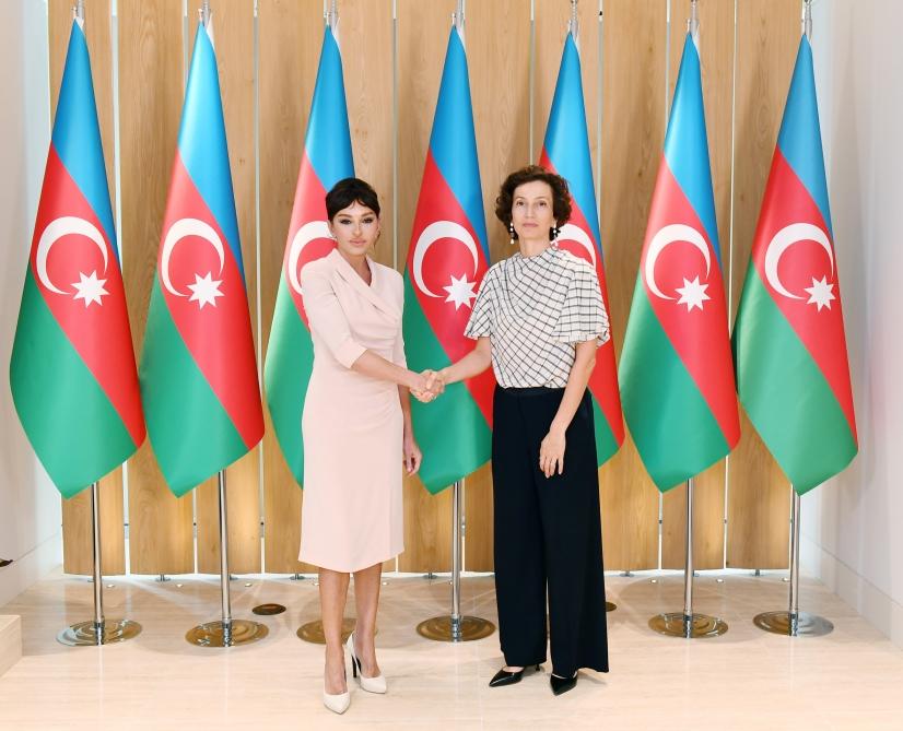 Мехрибан Алиева встретилась с генеральным директором ЮНЕСКО