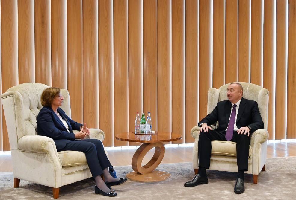 Президент Ильхам Алиев принял заместителя генсека СЕ