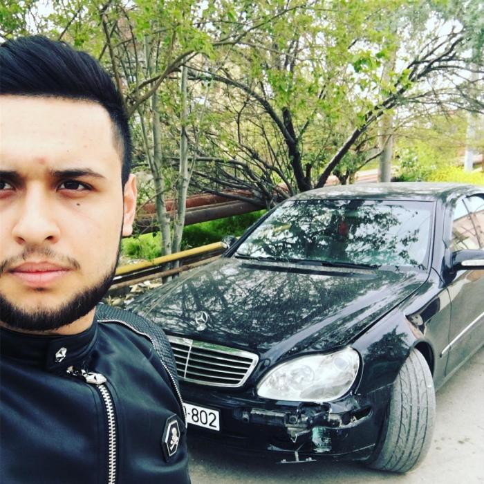 Сын азербайджанского певца совершил автомобильную аварию