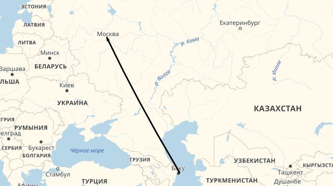 [b]Пассажирский самолет прибыл из Шереметьево в Баку с опозданием[/b]