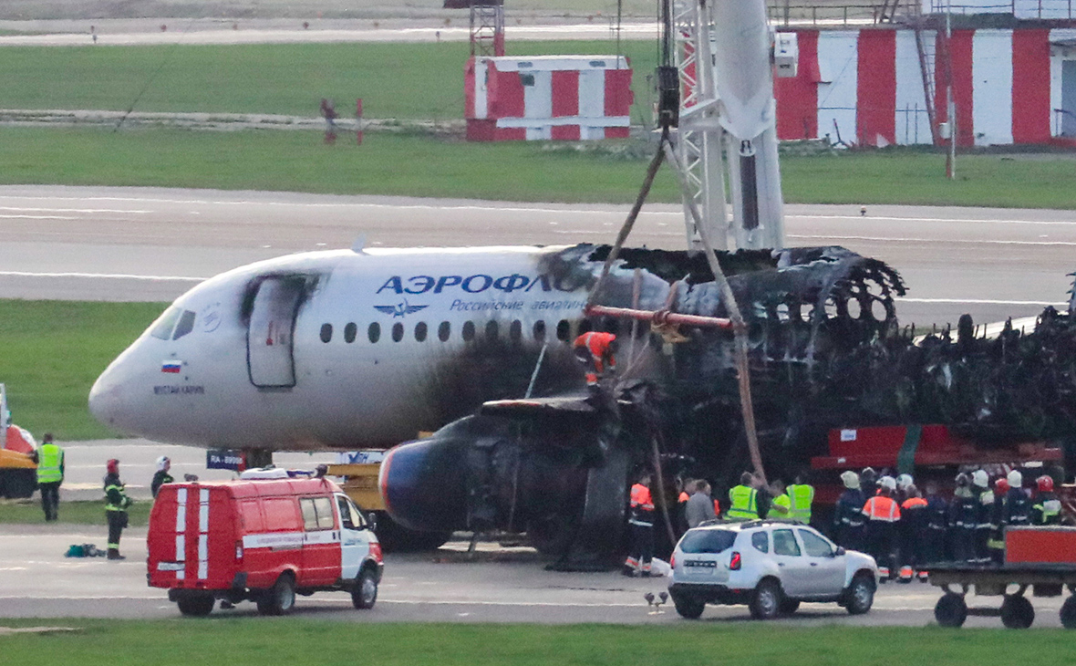 Следствие назвало главную причину возгорания SSJ-100 в Шереметьево