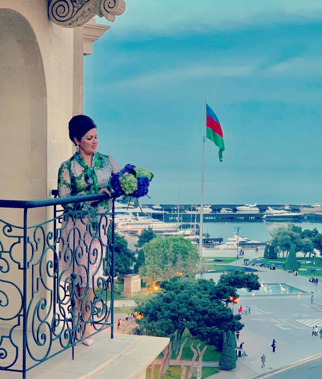 Звезда мировой оперы: «Баку - роскошный город» - ФОТОСЕССИЯ