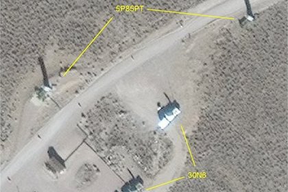 На полигоне в США заметили С-300
