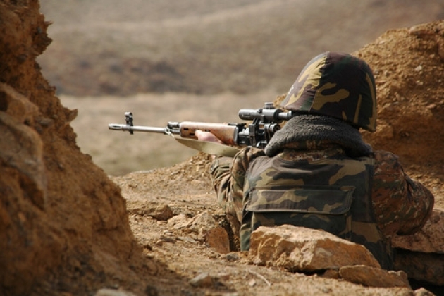 Армянские войска нарушили режим огня 21 раз за сутки 