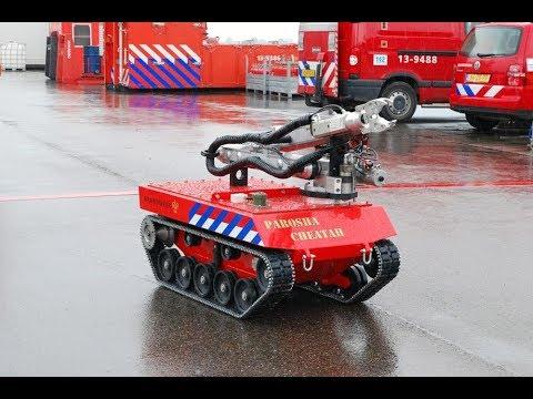 В Японии появились отряды роботов-пожарных