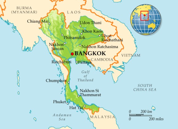 При пожаре на судне в Таиланде пострадали почти 50 человек