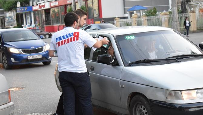 По всему Дагестану проходит акция " Ифтар в дороге"