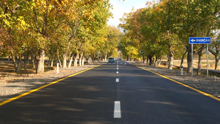 В Азербайджане завершилось обновление автомобильной дороги Гах-Илису - ФОТО