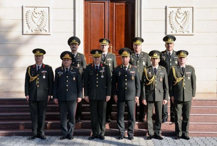 Военная делегация Турции прибыла в Азербайджан - ФОТО