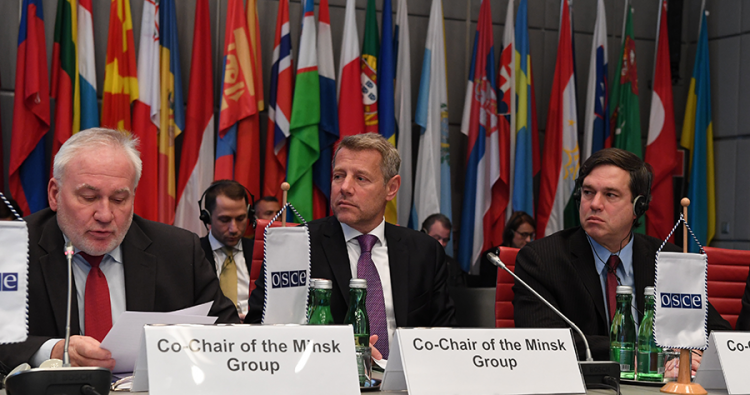 Сопредседатели отчитались в Постоянном совете ОБСЕ