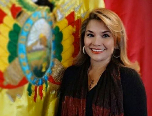 США признали Аньес временным президентом Боливии