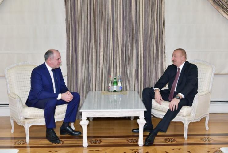 Ильхам Алиев принял главу Карачаево-Черкесской республики