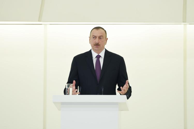 Ильхам Алиев: "Все наши исторические памятники, могилы, мечети разрушены армянами"