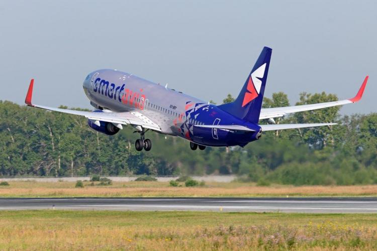 Авиакомпания Smartavia запустила регулярные рейсы из Санкт-Петербурга в Баку

