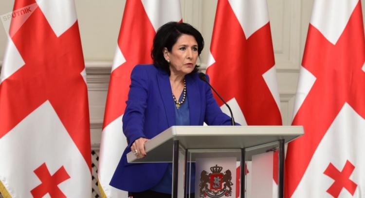 Президент Грузии призвала не обострять ситуацию в стране