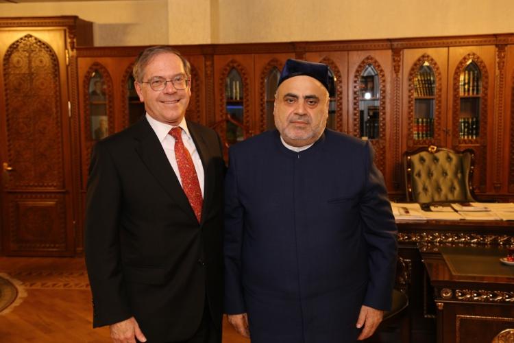Аллахшукюр Пашазаде встретился с послом США в Азербайджане 