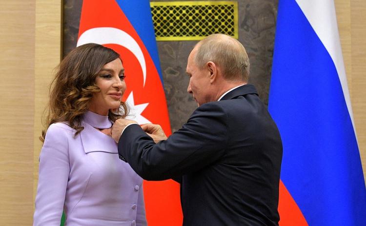 Путин наградил первого вице-президента Азербайджана Орденом Дружбы - ФОТО