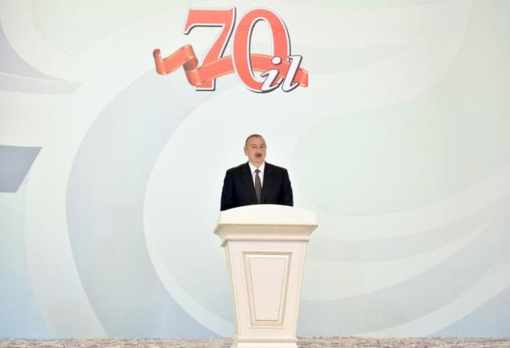 Ильхам Алиев: Эта антинациональная группа вела Азербайджан к пропасти