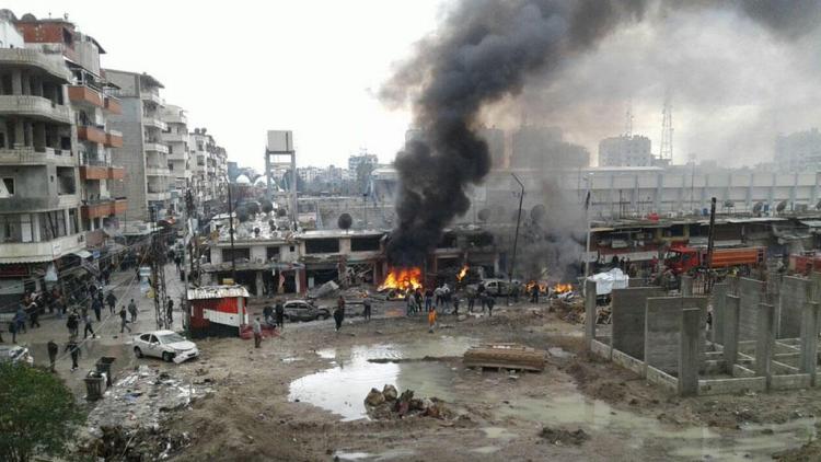 Число жертв взрыва на севере Сирии возросло до 16