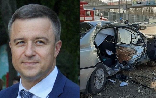 Уполномоченный президента Украины по правам ребенка попал в ДТП - ВИДЕО
