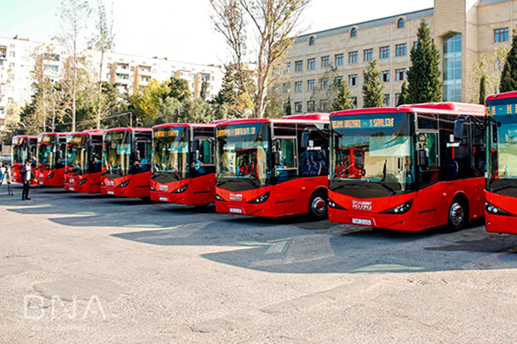 В регионах Азербайджана обновляют автобусные парки
