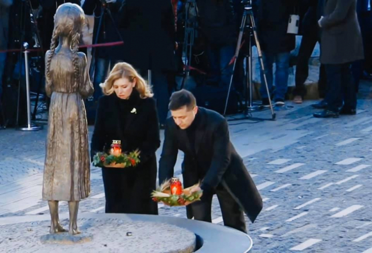 На церемонии памяти Голодомора в Киеве были почтены также азербайджанцы