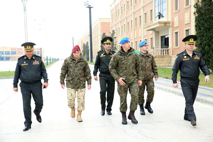 Делегация Вооруженных сил Польши посетила Азербайджан - ФОТО