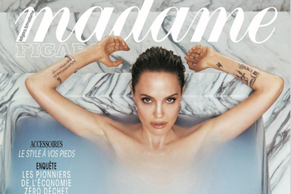 Анджелина Джоли снялась топлес для обложки модного журнала - ФОТО