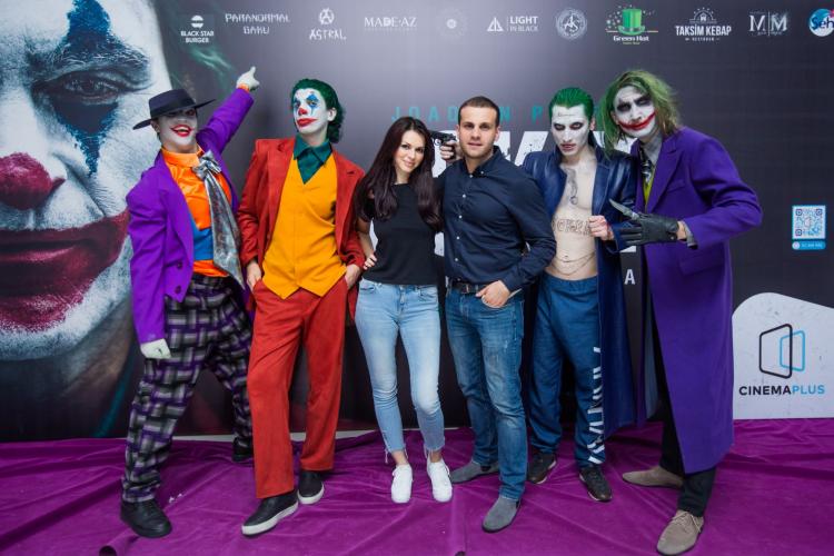 В Баку прошёл грандиозный показ фильма «Джокер» - ФОТО