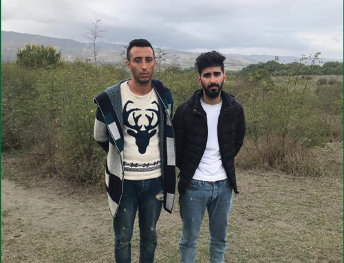 Азербайджанские пограничники задержали двух нелегалов при попытке попасть в Европу