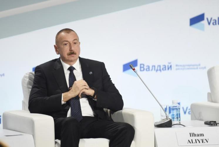 Президент Ильхам Алиев принял участие в сессии дискуссионного клуба «Валдай»  - ФОТО