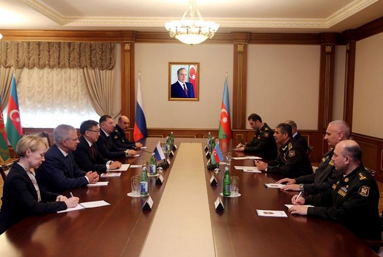 Главный военный прокурор России находится с визитом в Азербайджане
