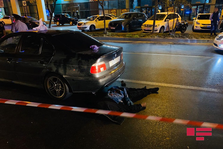 В Баку BMW сбил насмерть мужчину - ФОТО