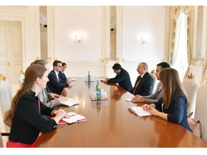 Ильхам Алиев принял председателя Совета кантонов Швейцарии